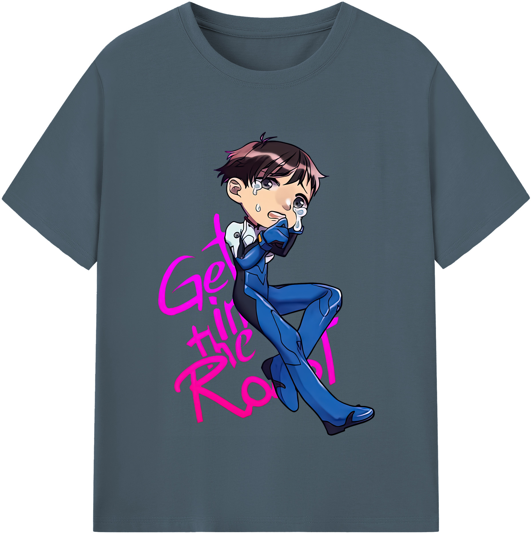 （画像用） EVA 新世紀エヴァンゲリオン 綿100％半袖Tシャツ（フロントプリント）